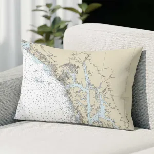 The Yakutat Bay to Frederick Sound Rectangle Pillow Cover
