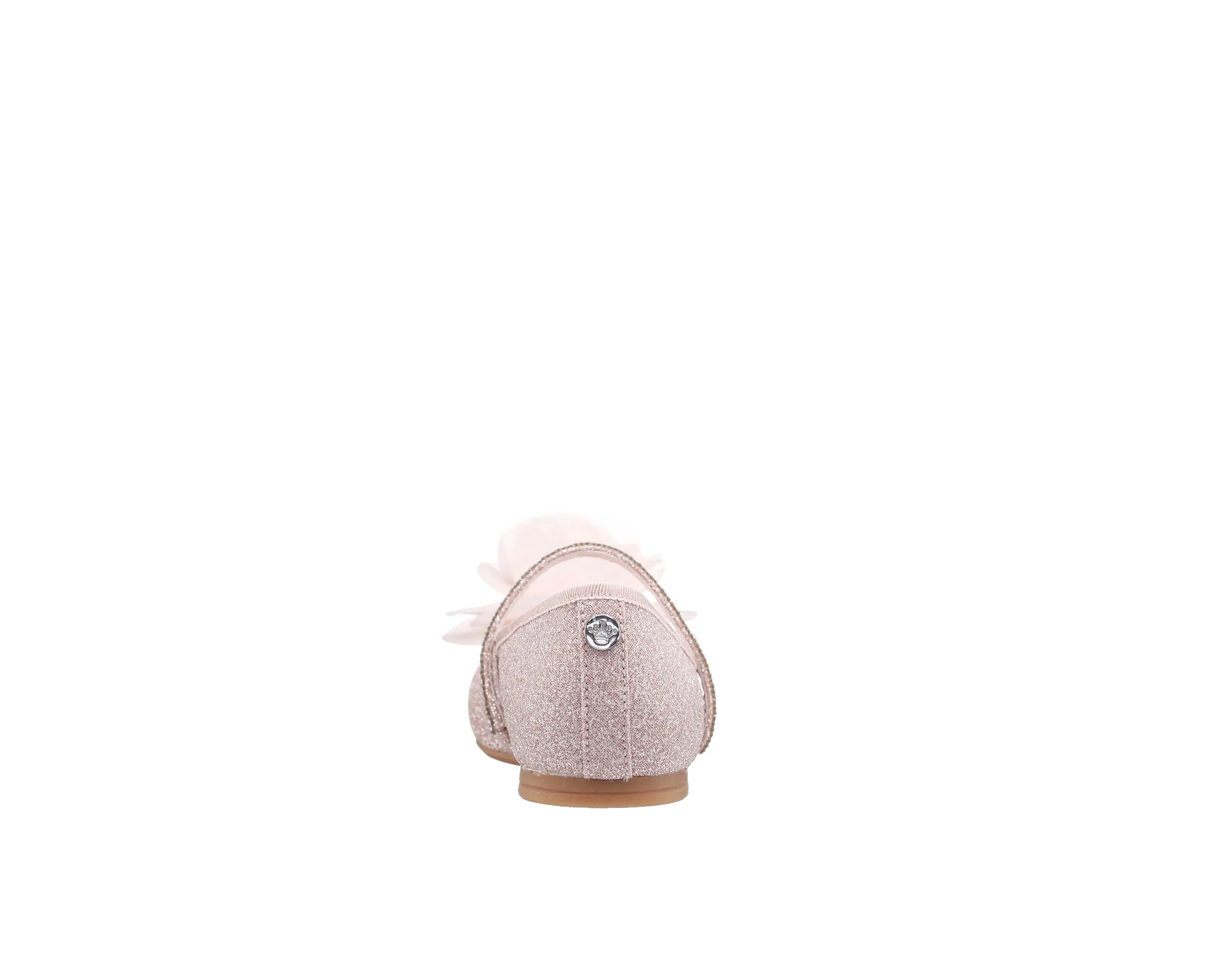 Toddler`s Natural Shimmer Ballet Flats