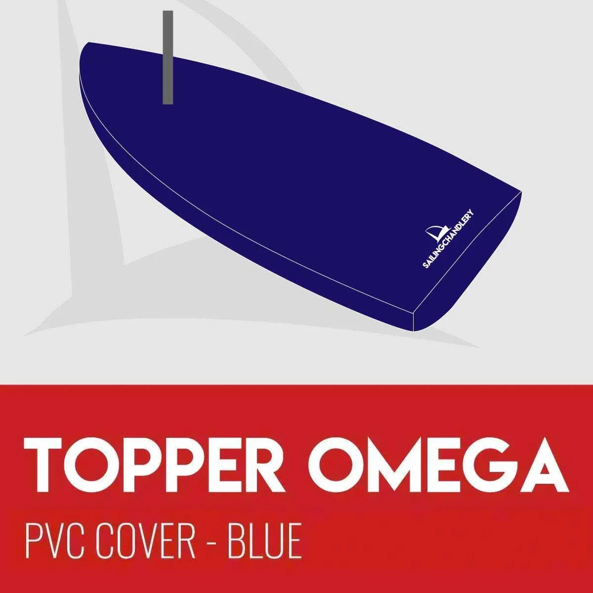 Topper Omega Mast Up Cover - PVC Blue