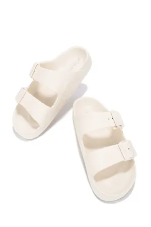 TWIX VERY BUSY SLIDES -BEIGE
