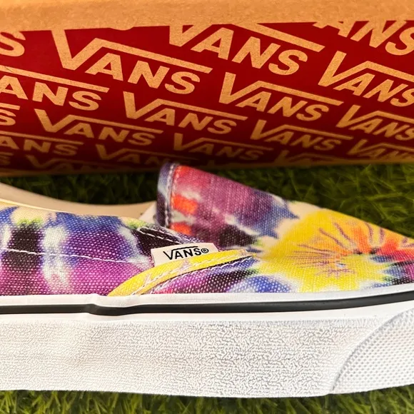 VANS WASHED CLASSIC SLIP ON TIE DYE