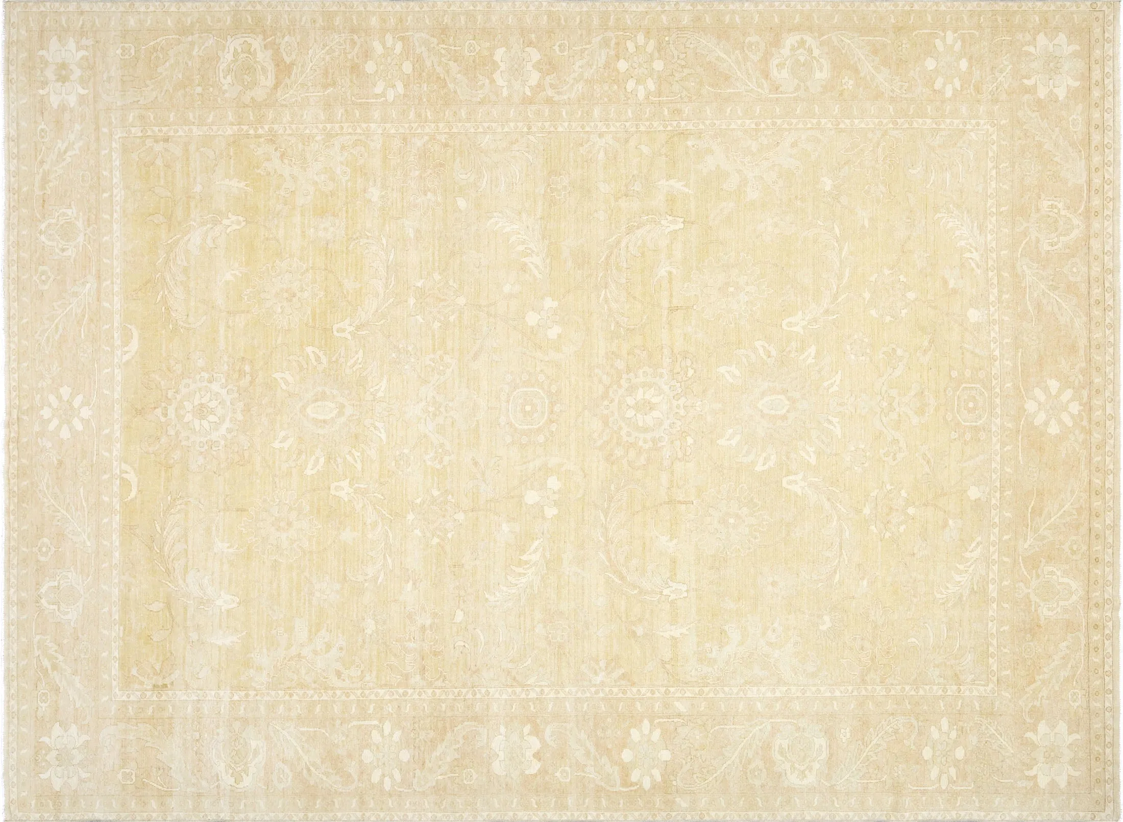 Vintage Egyptian Sultanabad Rug - 9' x 12'