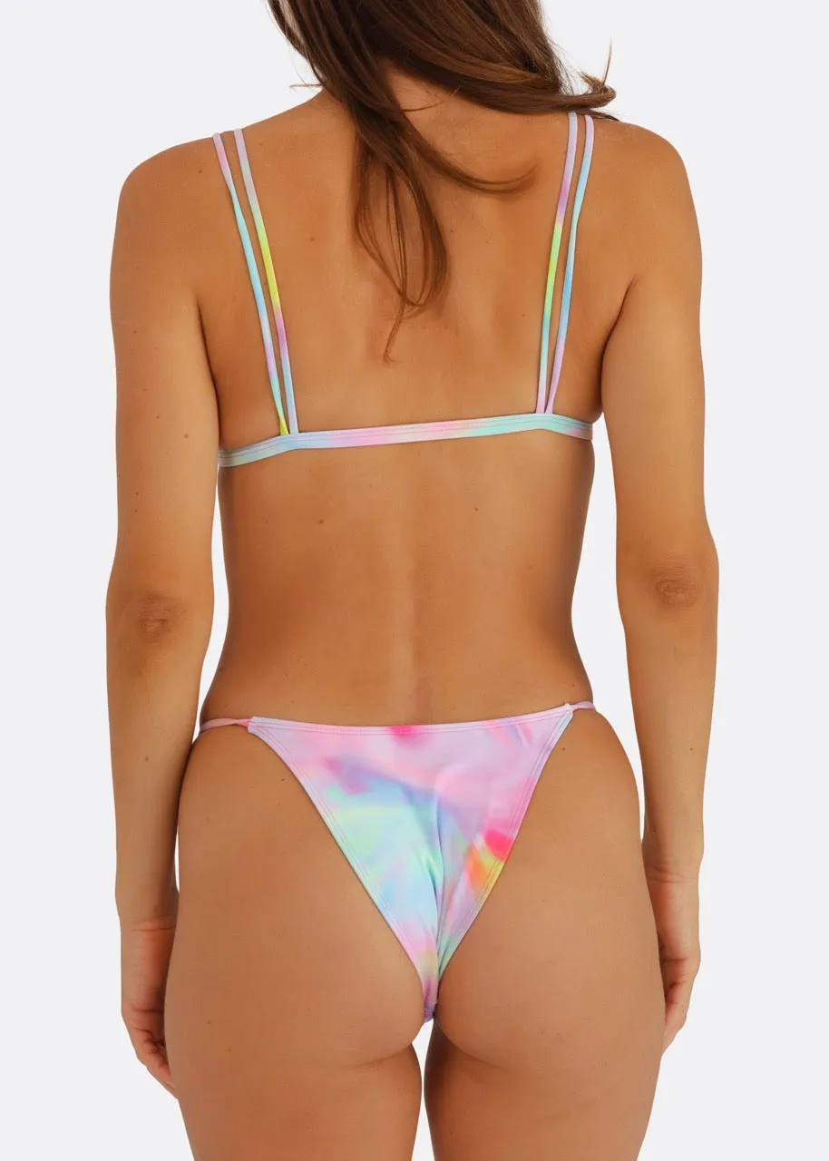 VITA BRIEF Bikini Bottom - Caribbean Dream Print