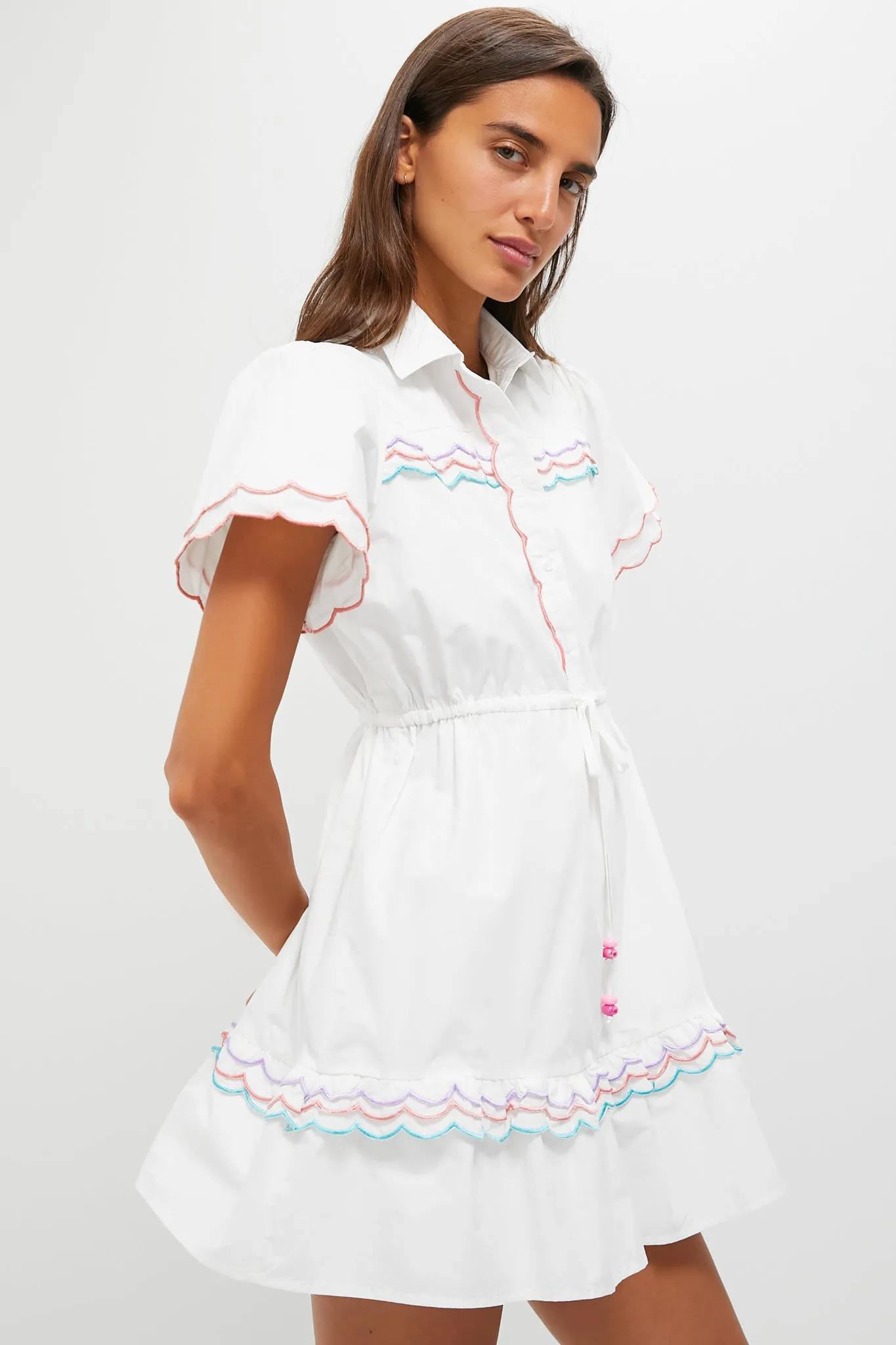 White Julie Dress