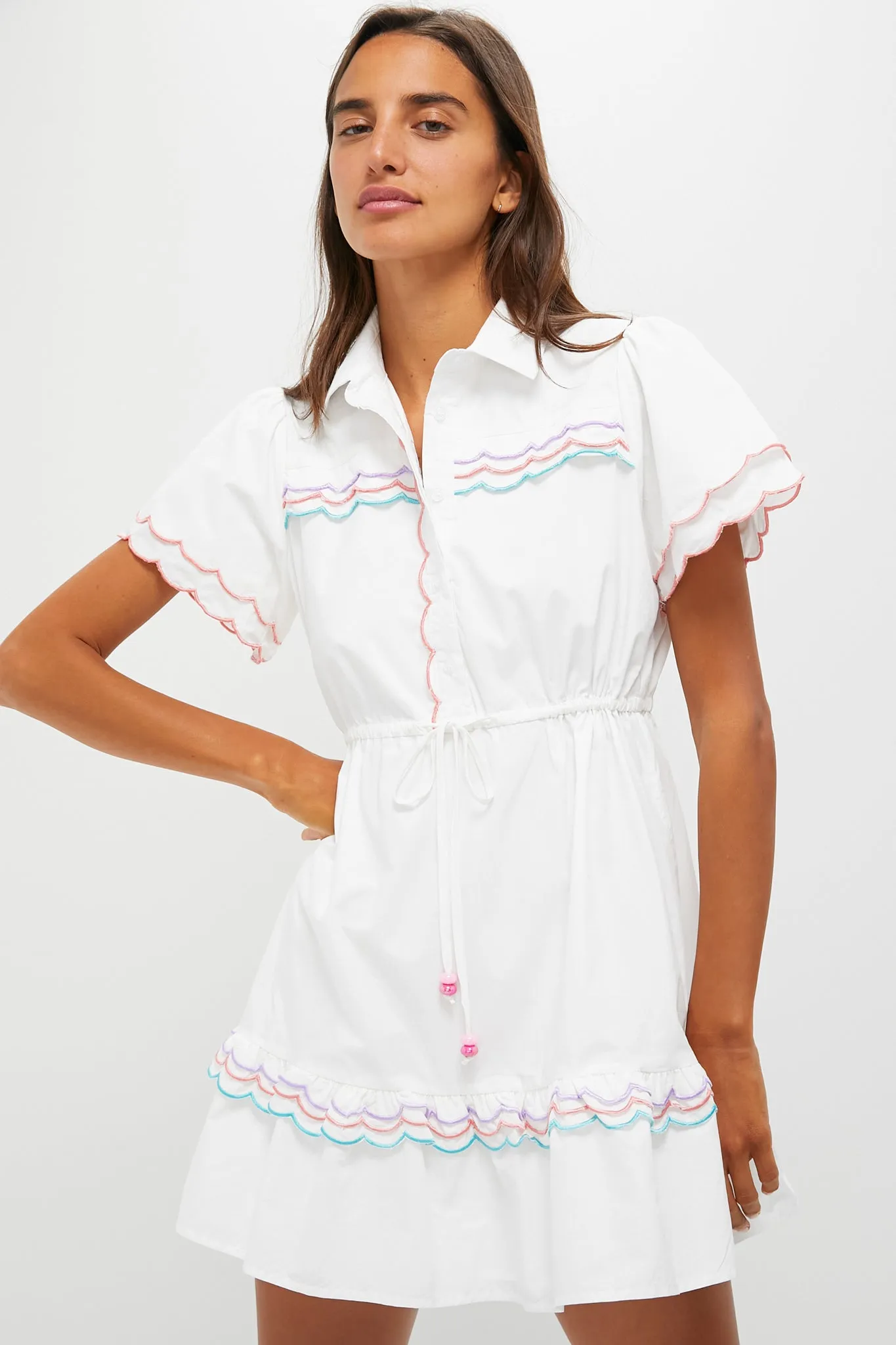 White Julie Dress