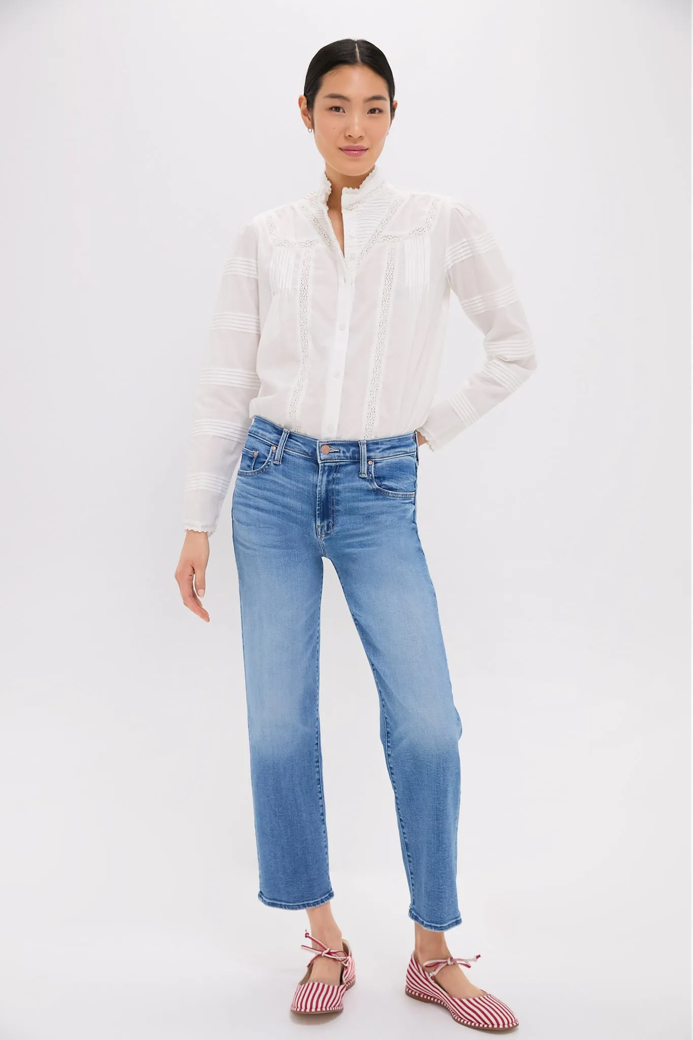 White Priya Shirt