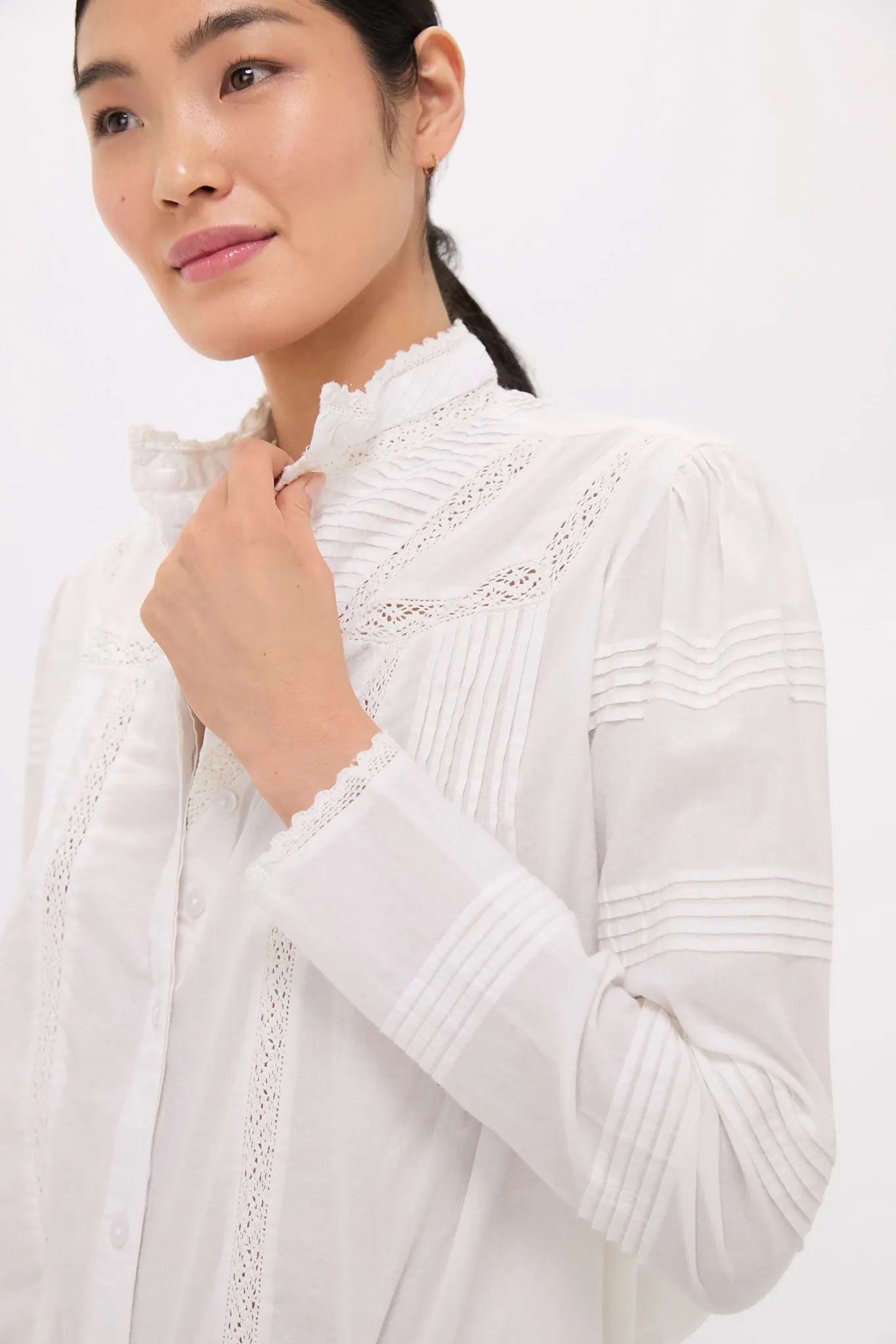 White Priya Shirt