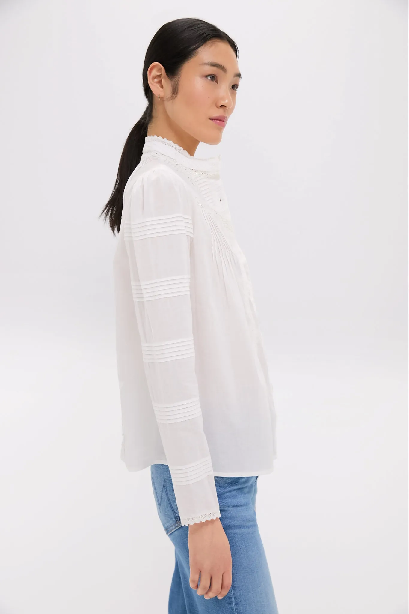 White Priya Shirt