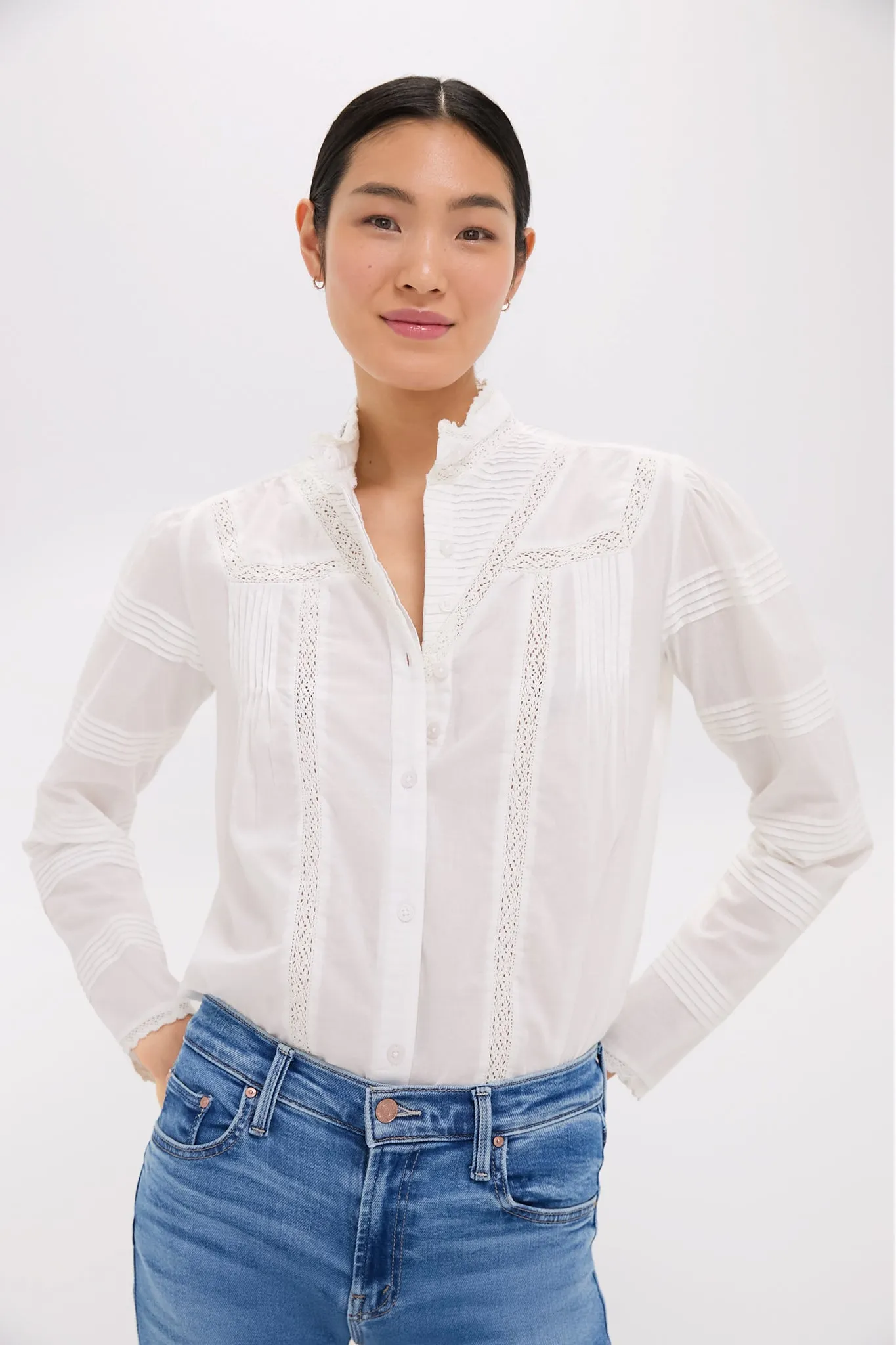 White Priya Shirt