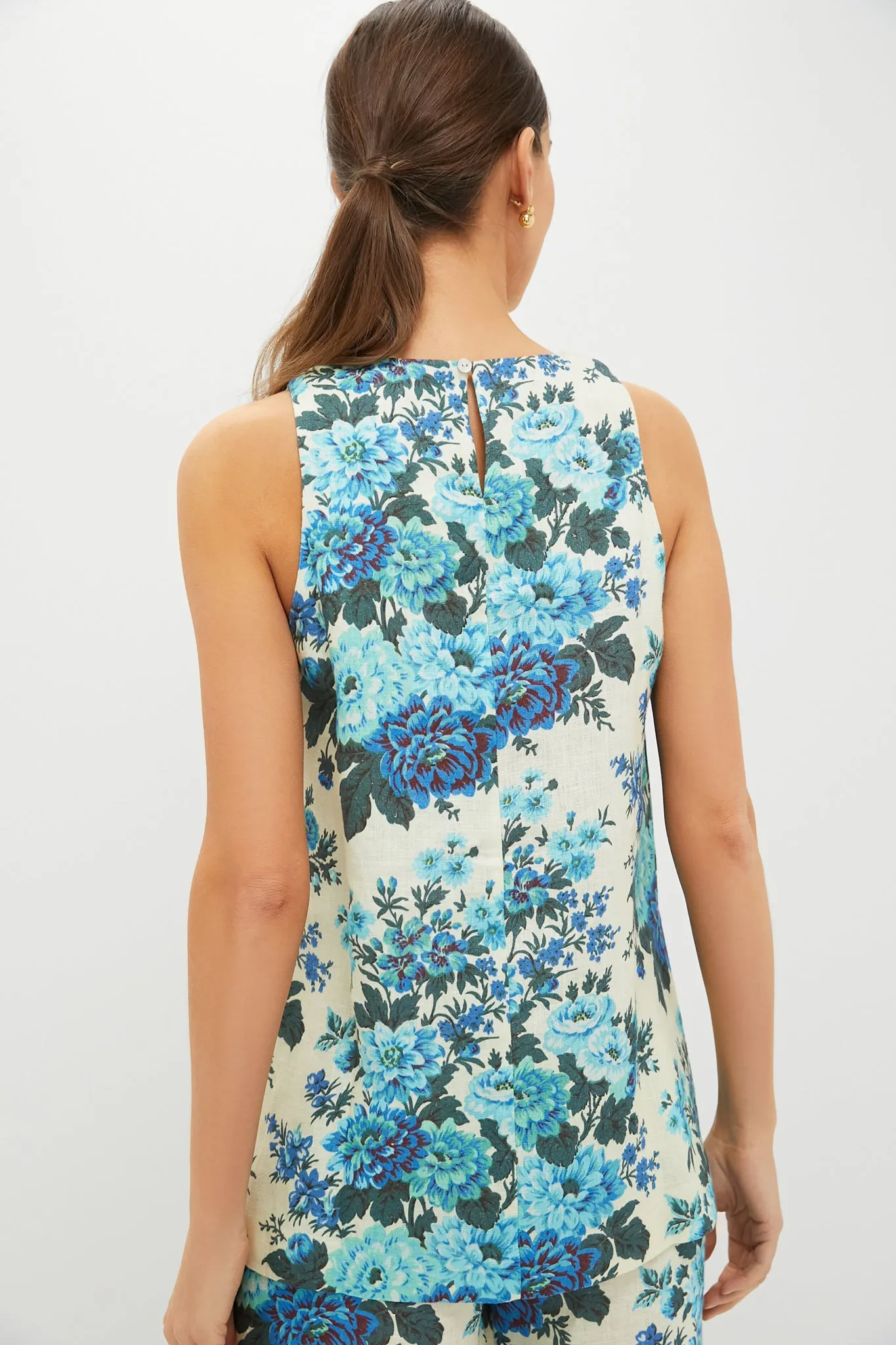 Wild Zinnia Linen Elianna Tunic Top