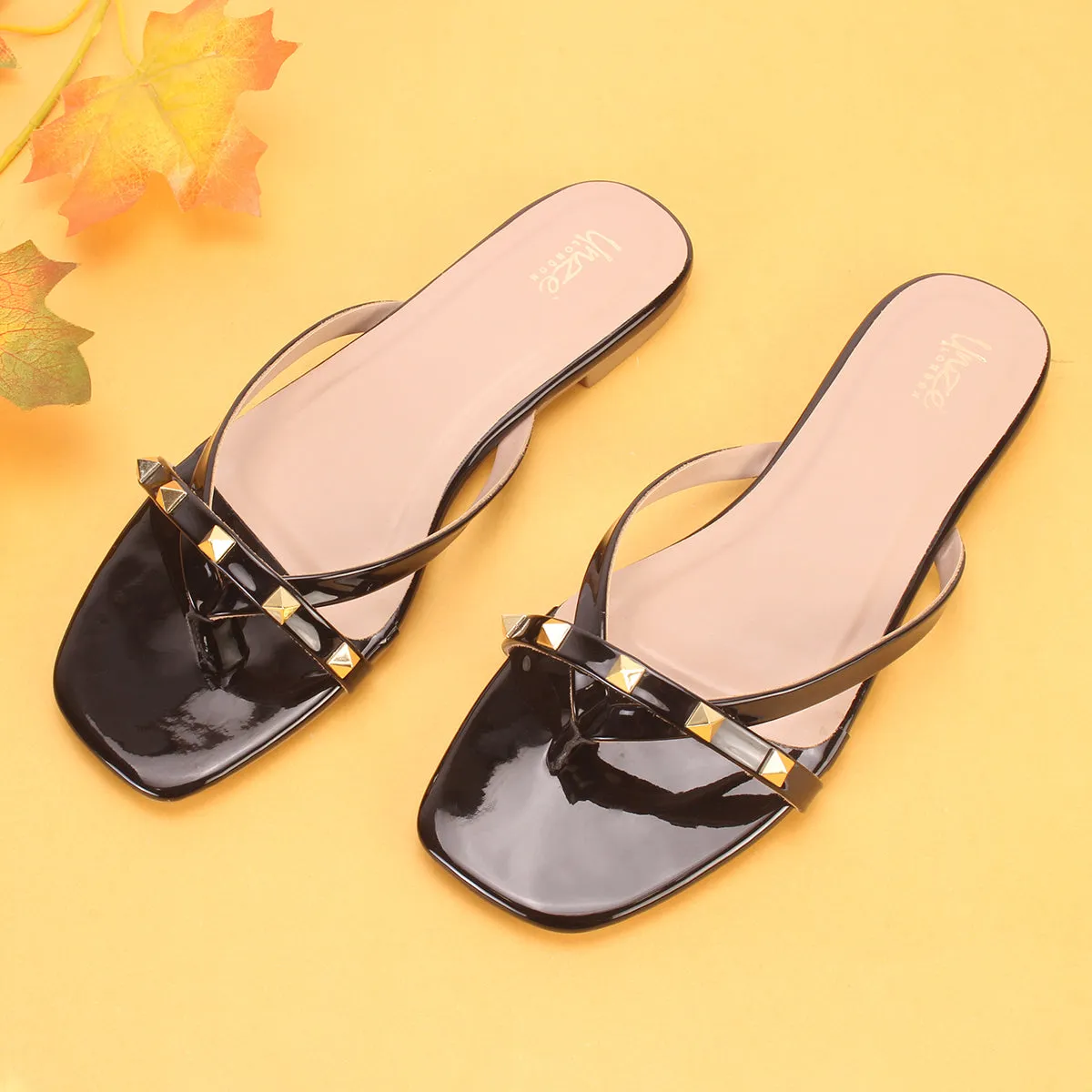 Women "TOAZ" Thong Flat Slippers