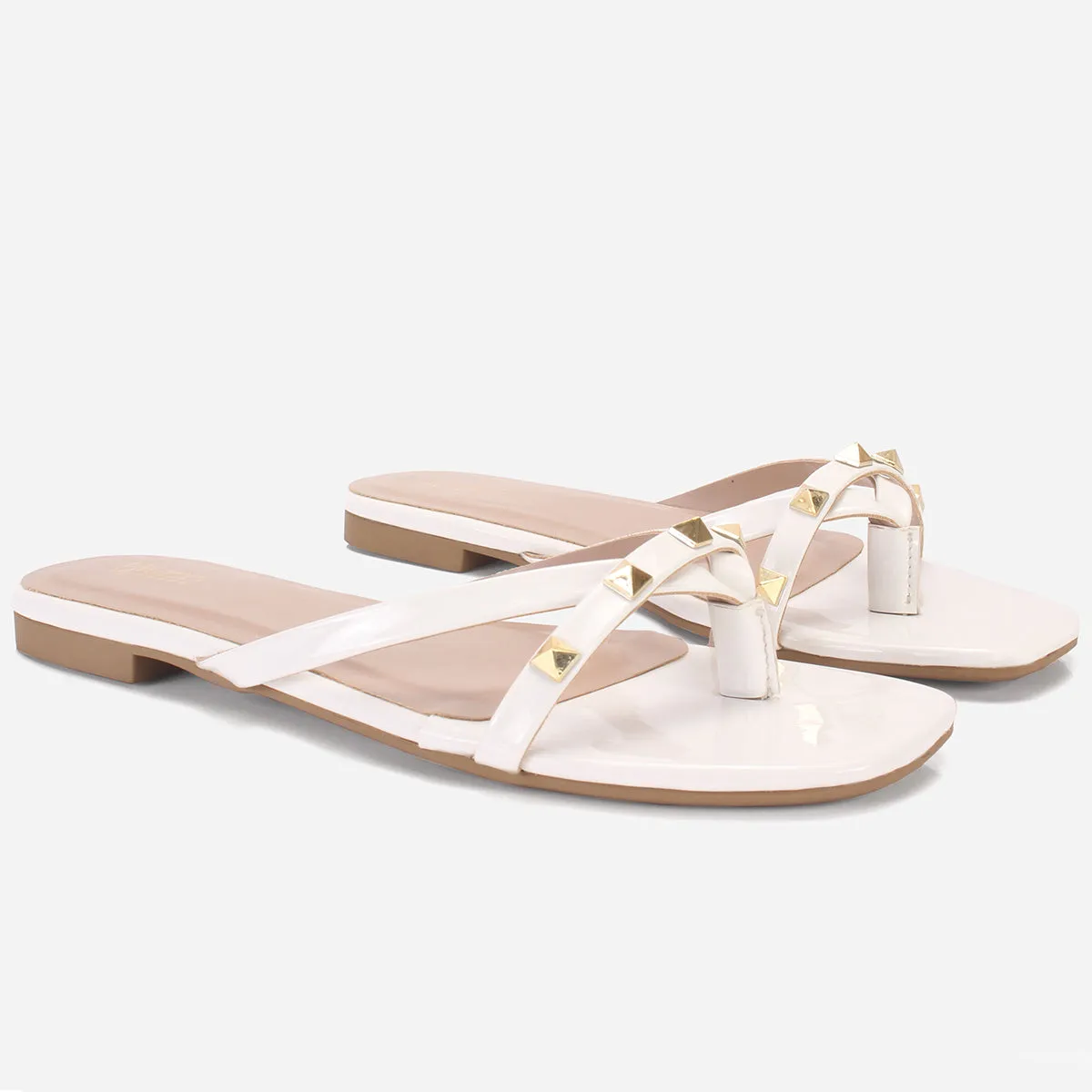 Women "TOAZ" Thong Flat Slippers