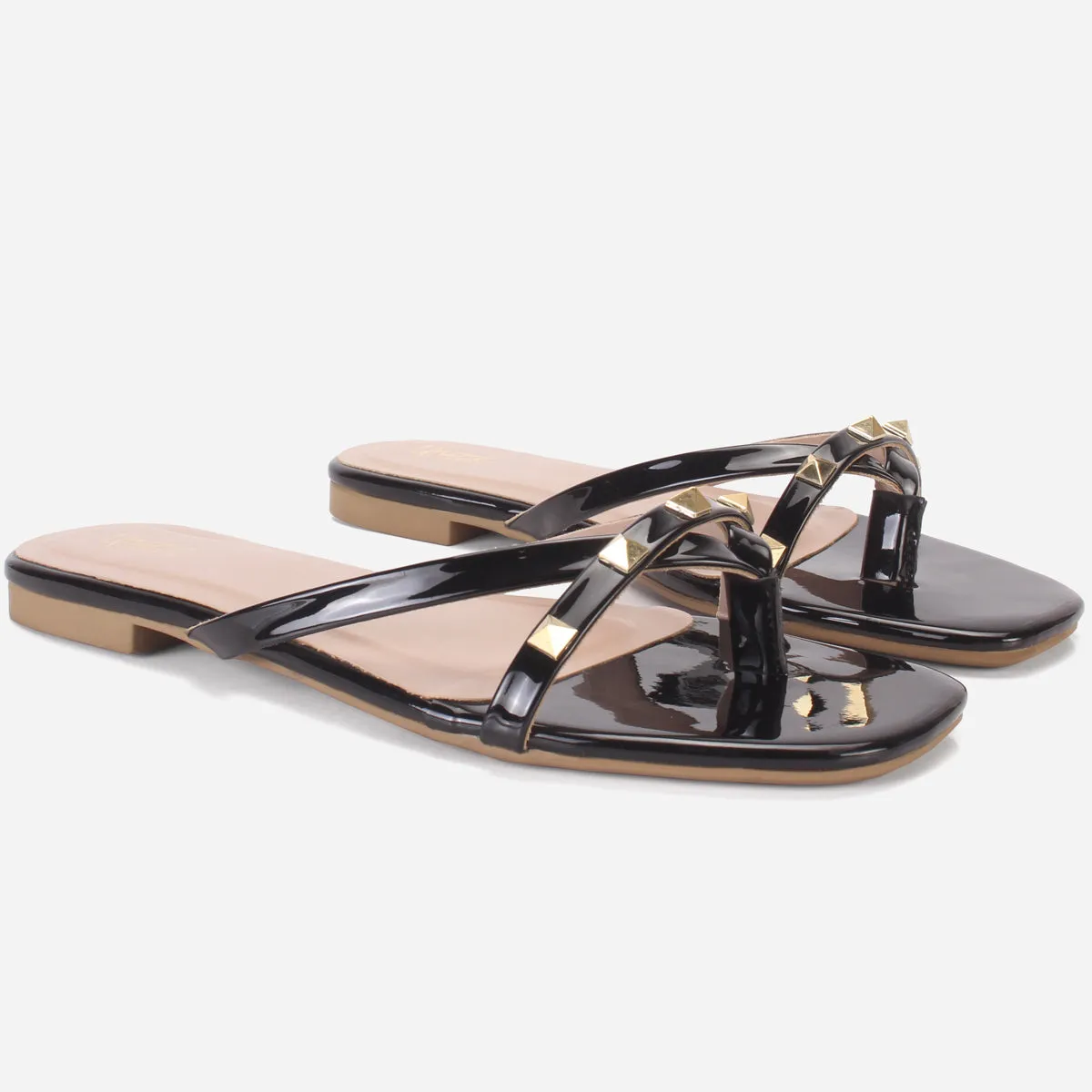 Women "TOAZ" Thong Flat Slippers