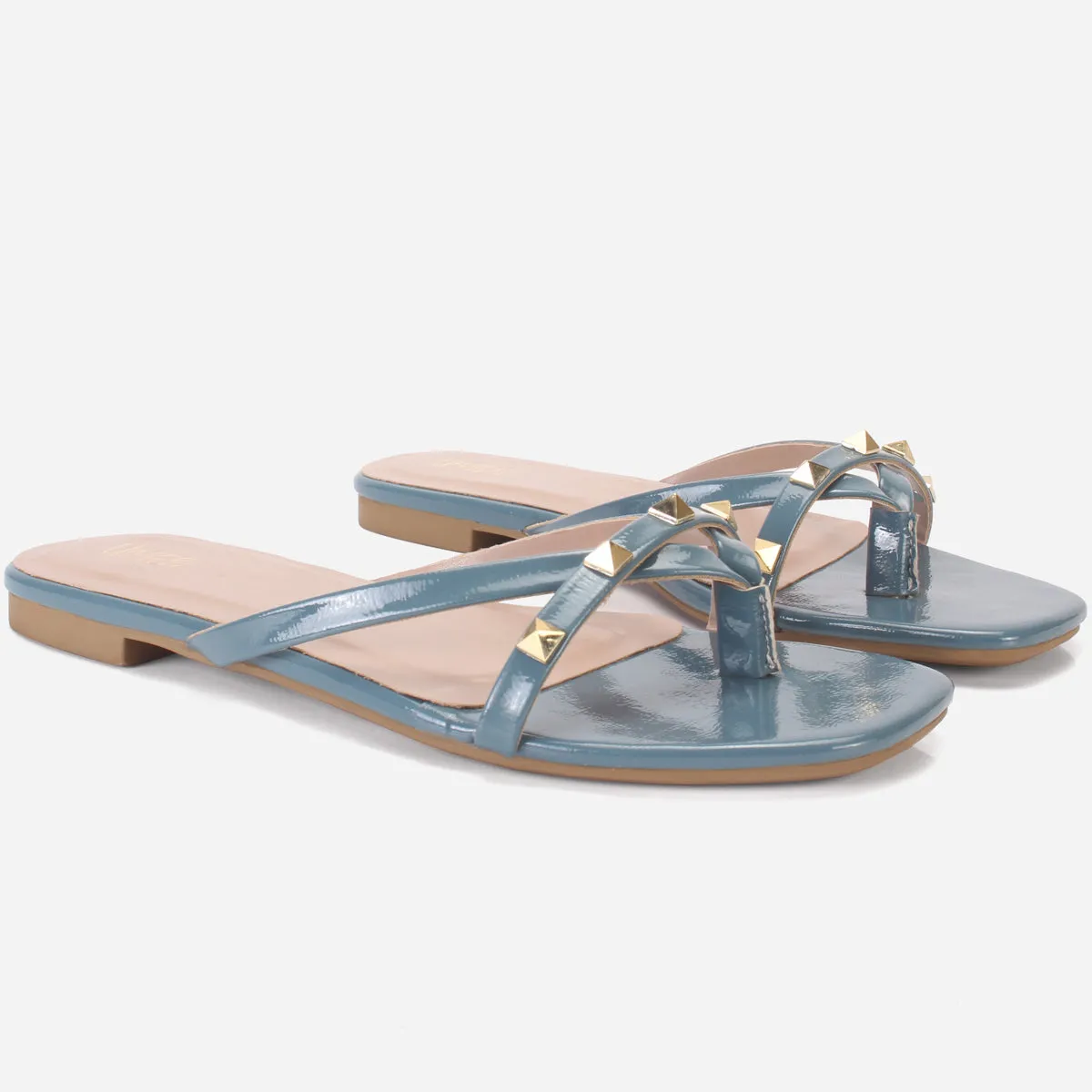 Women "TOAZ" Thong Flat Slippers