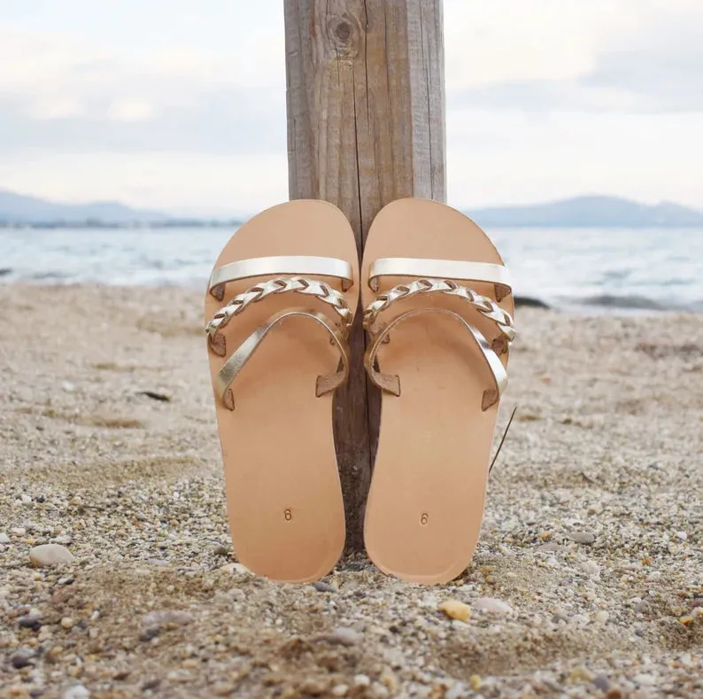 Women slip on sandals