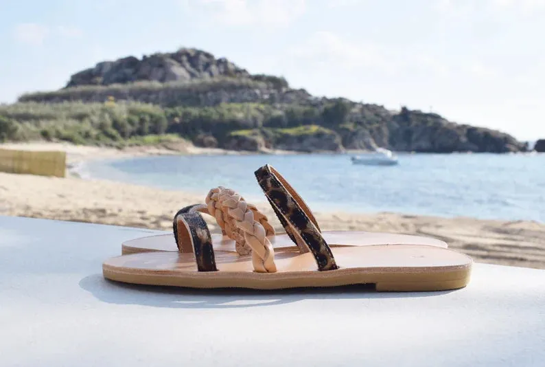 Women slip on sandals