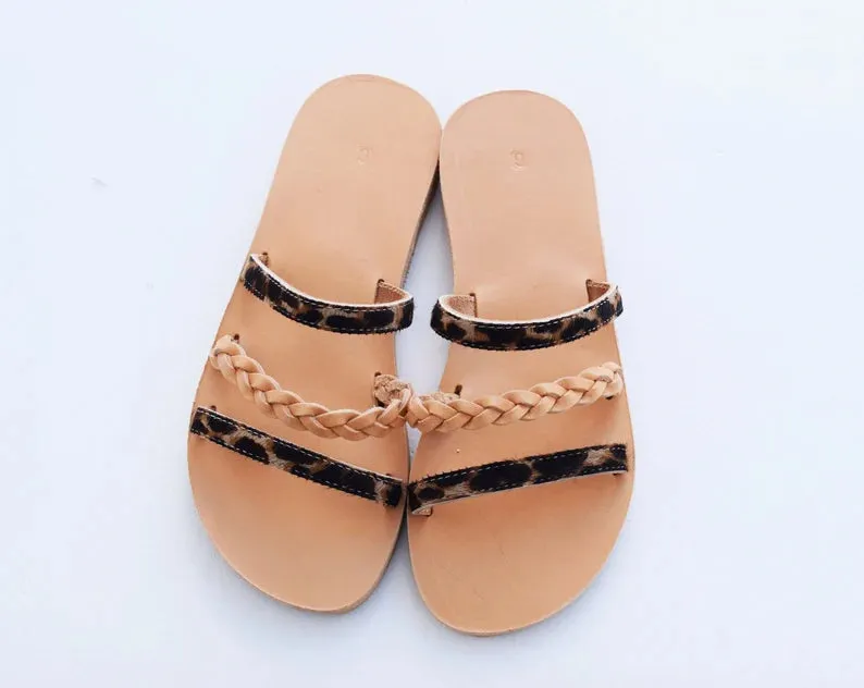 Women slip on sandals
