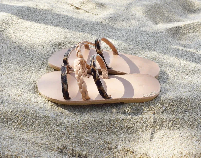 Women slip on sandals