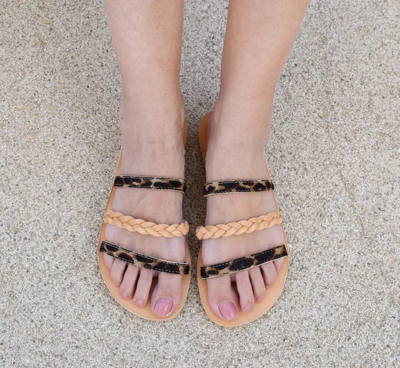 Women slip on sandals