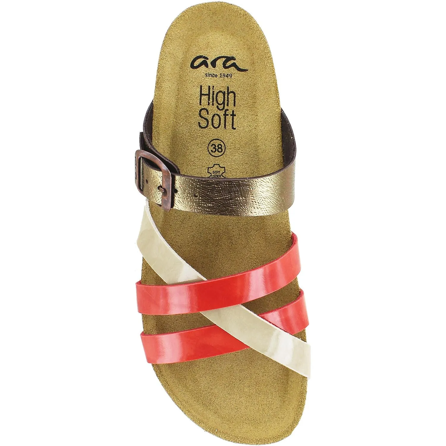 Women's Ara Shoes Beth Corallo Camel/Bronze Sabana Synthetic