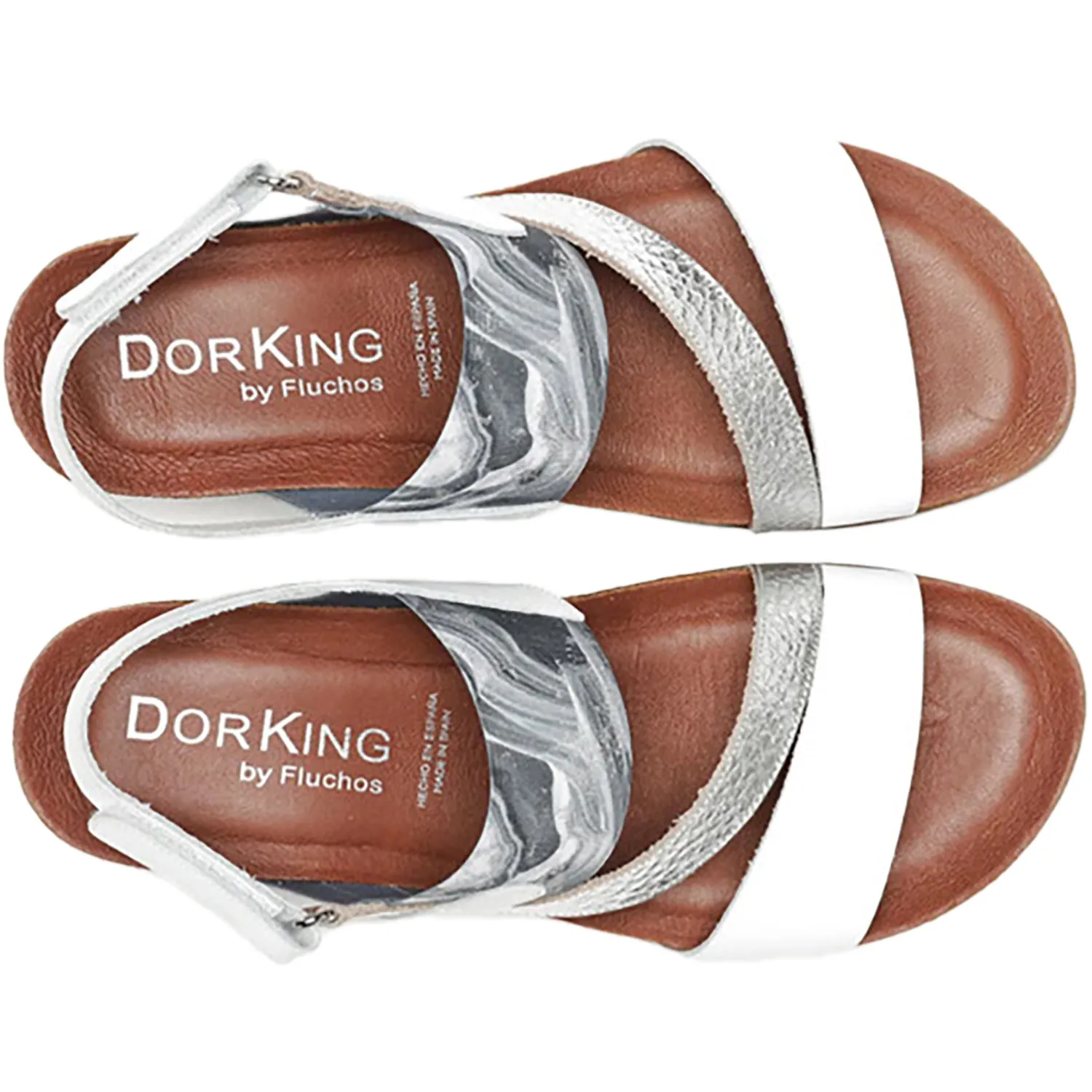 Women's Dorking Agnes D8786 White Leather
