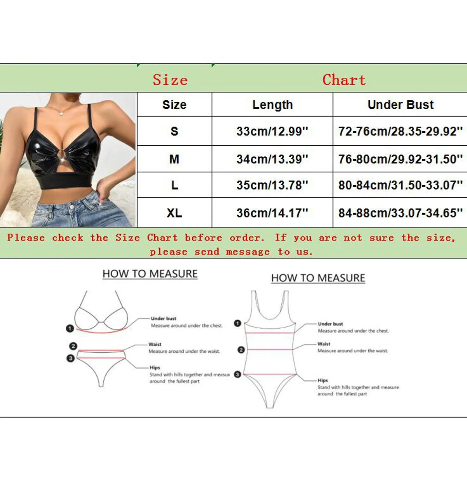 Women's PU Leather Strappy
