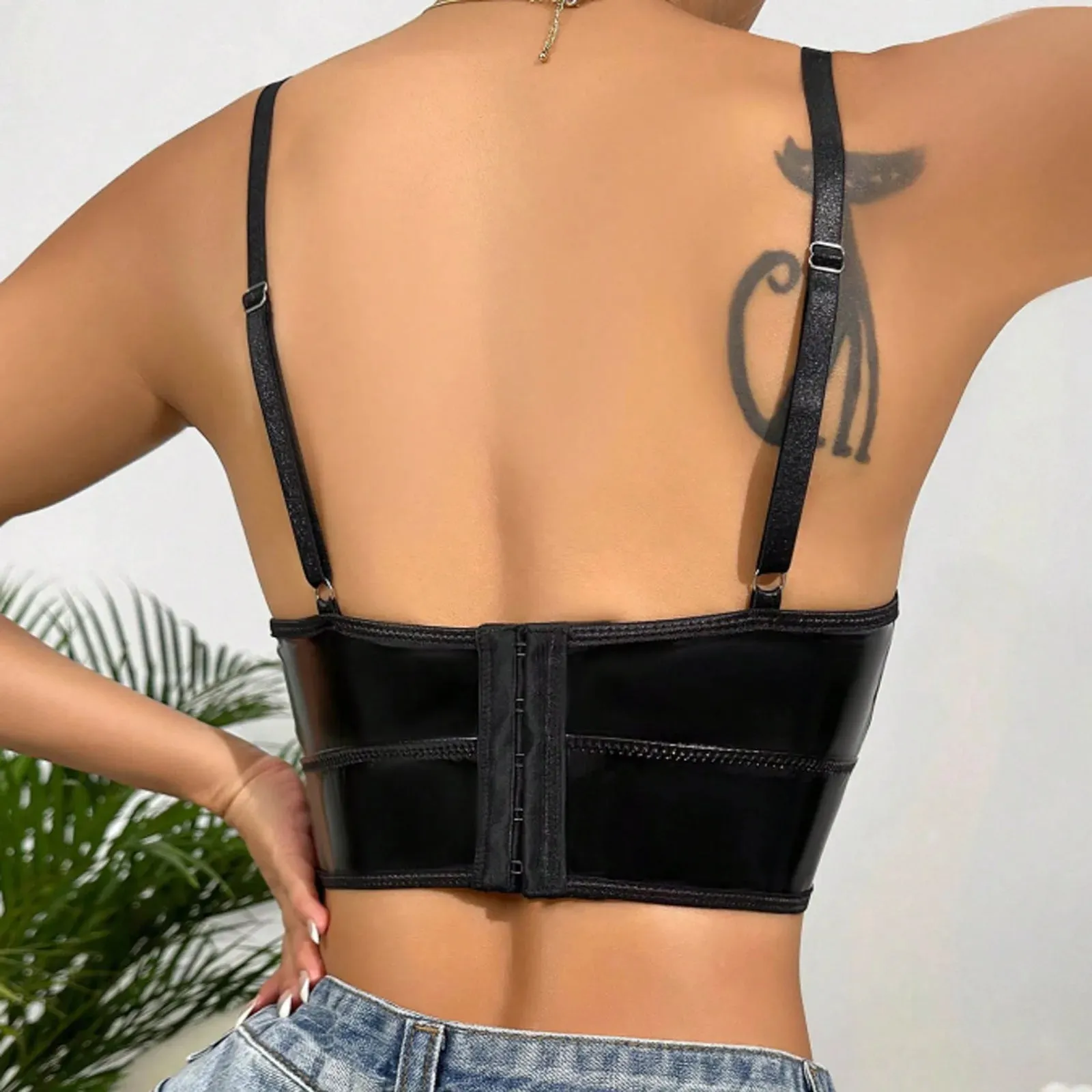 Women's PU Leather Strappy