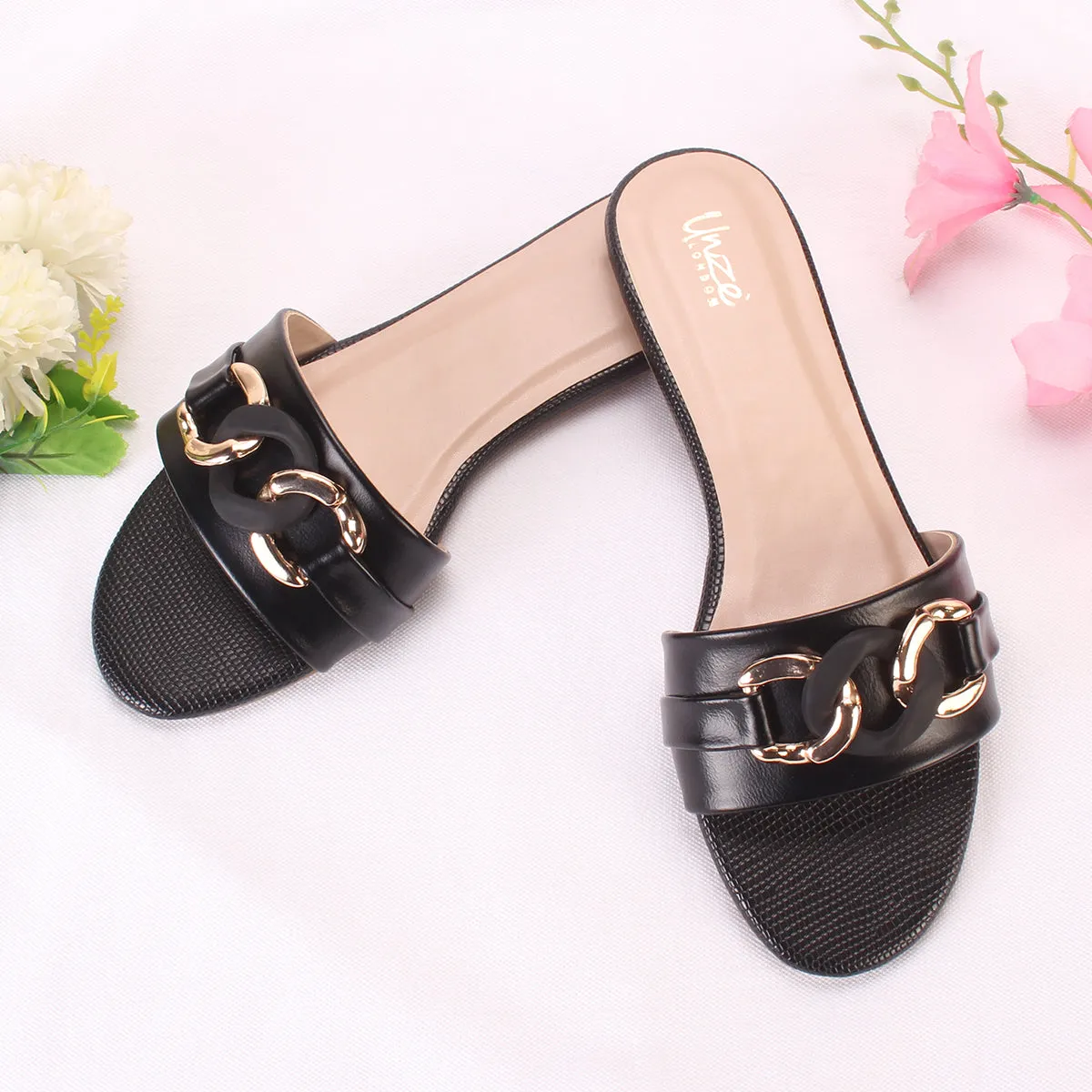 Women's "FABEHA"Decorated Summer Slippers