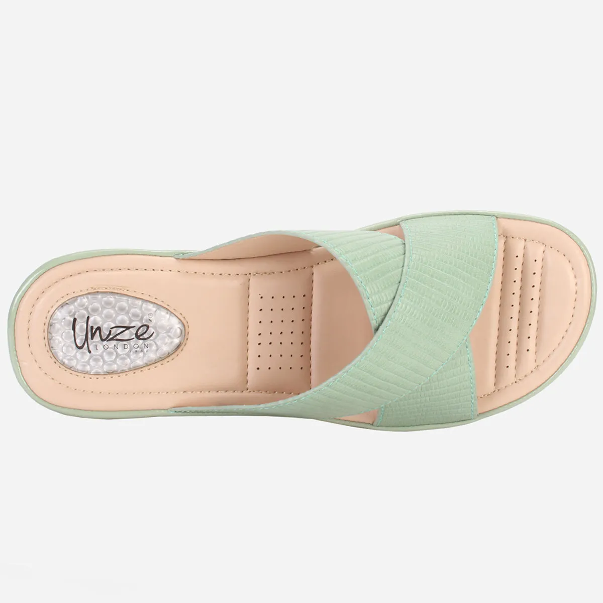Womens "JOSEPHINE" Comfy Summer Wedge Slippers
