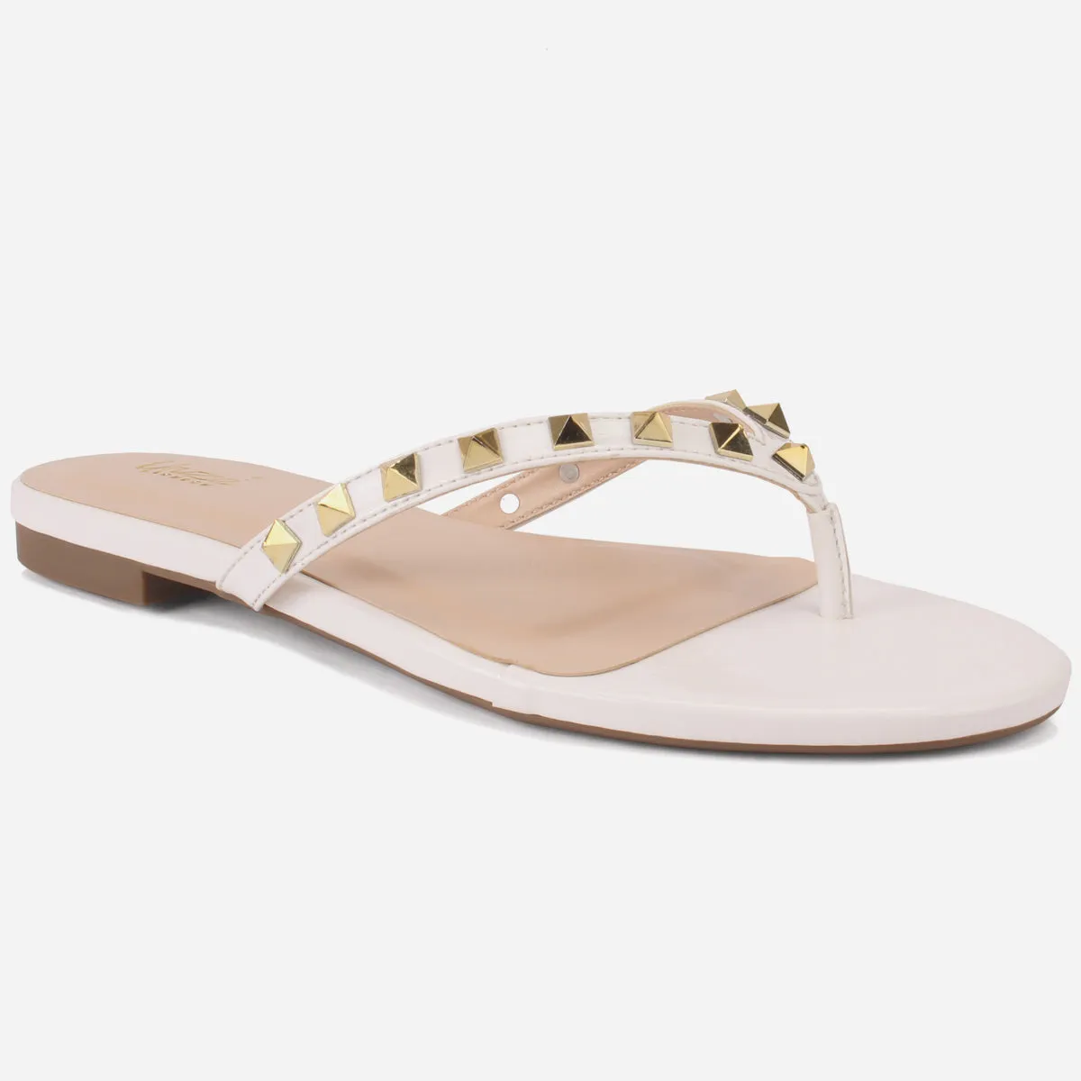 Womens "LEILI" Stud Detailing Summer Slippers