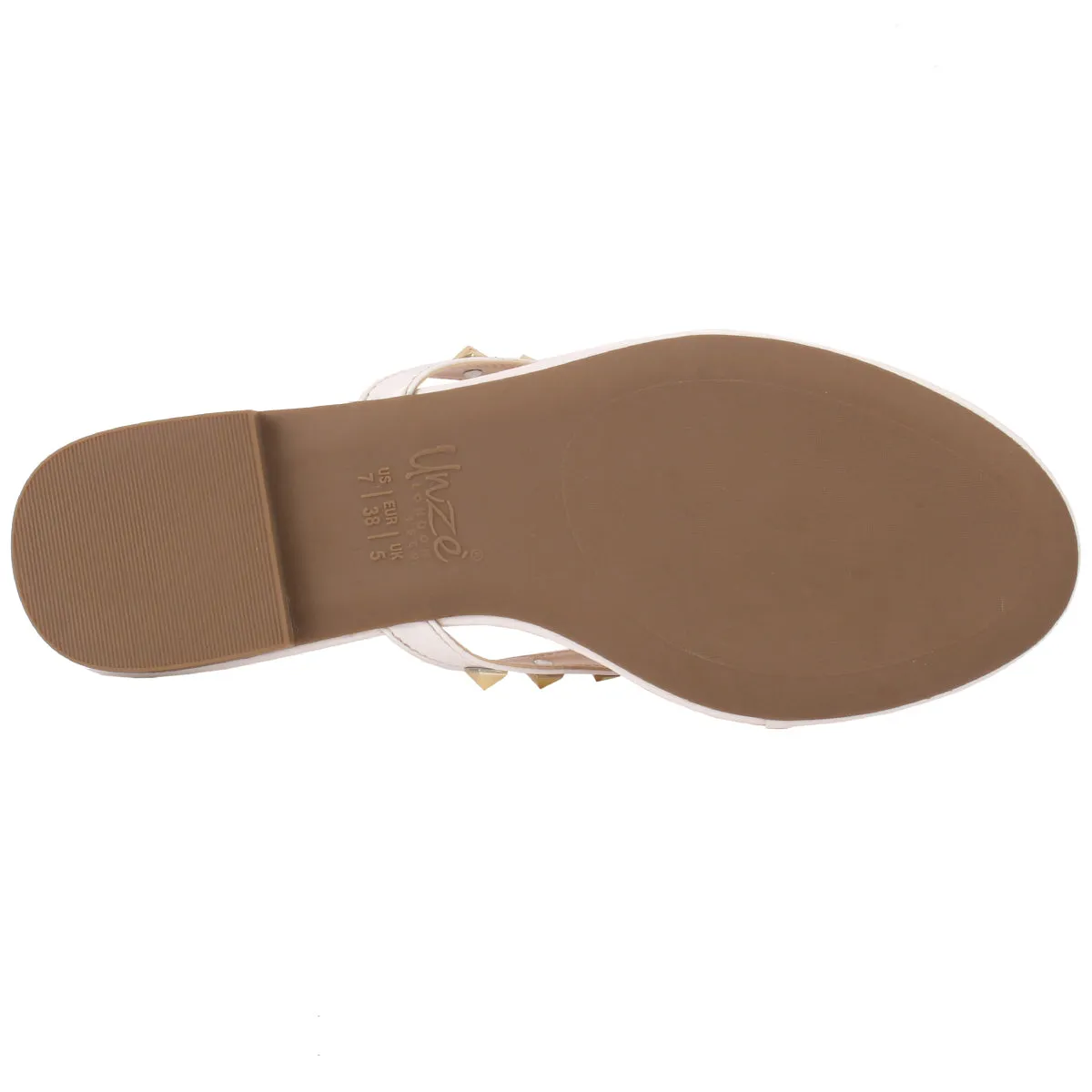 Womens "LEILI" Stud Detailing Summer Slippers
