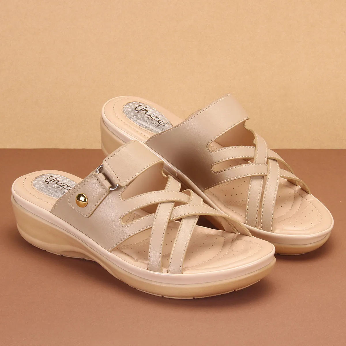 Women's "SUZI" Casual Everyday Wedge Slippers