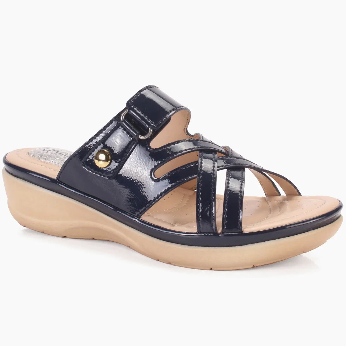 Women's "SUZI" Casual Everyday Wedge Slippers