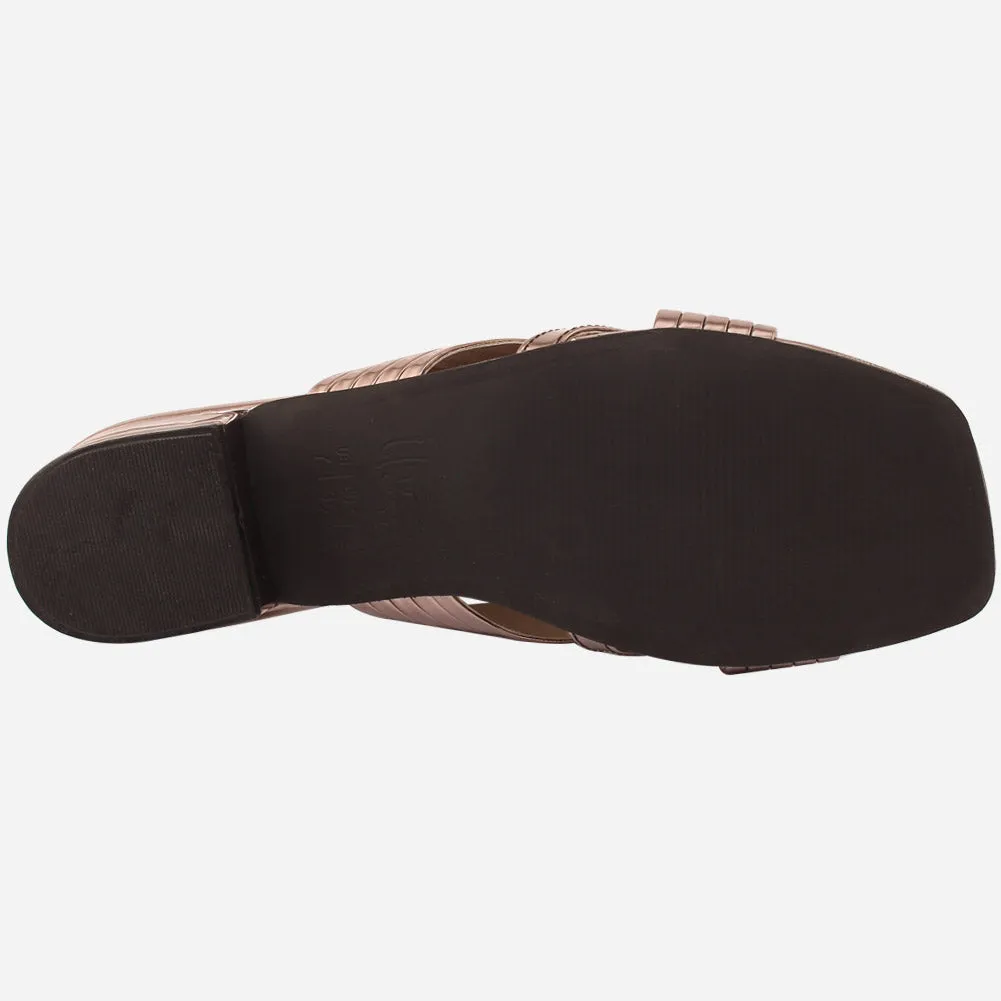 Womens "ZEEQ" Stripy Everyday Slip-ons Shoes