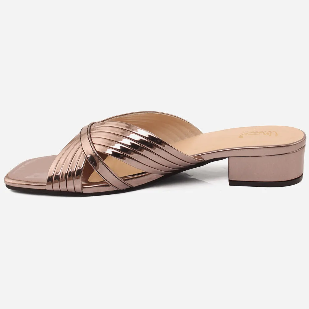 Womens "ZEEQ" Stripy Everyday Slip-ons Shoes