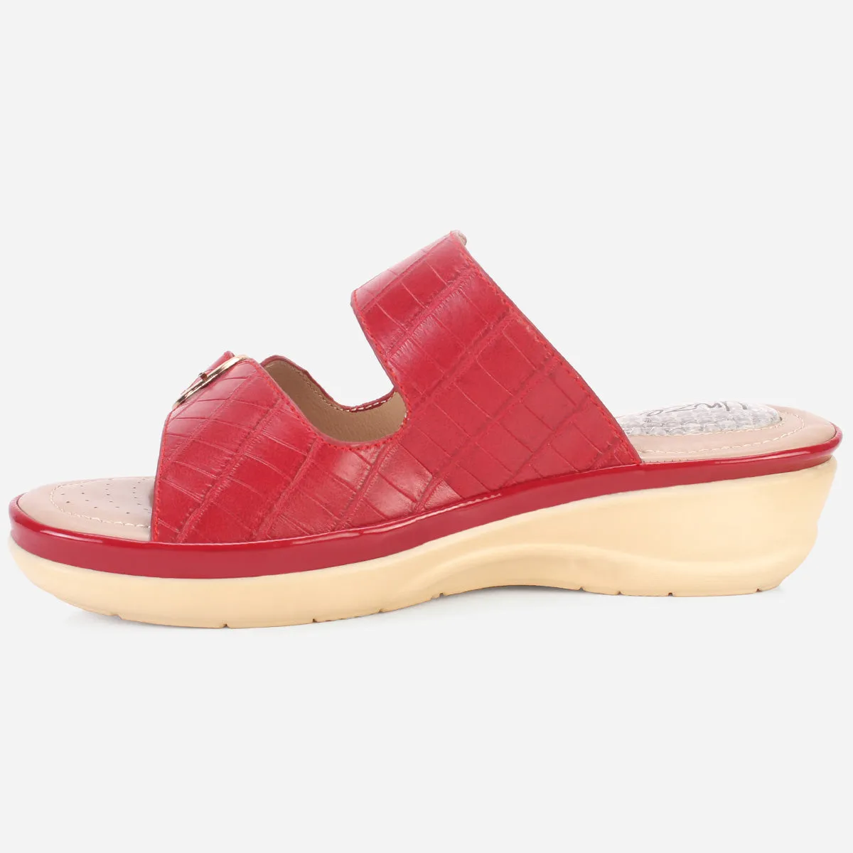 Womens "ZITOPA" Comfy Everyday Casual Wedge Slippers