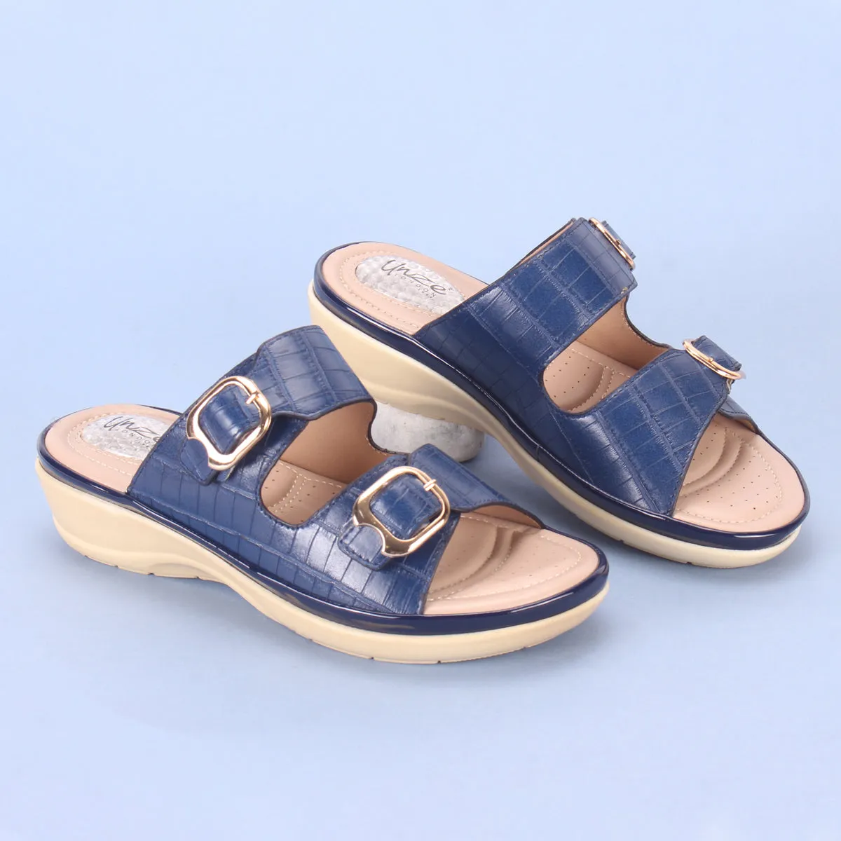 Womens "ZITOPA" Comfy Everyday Casual Wedge Slippers