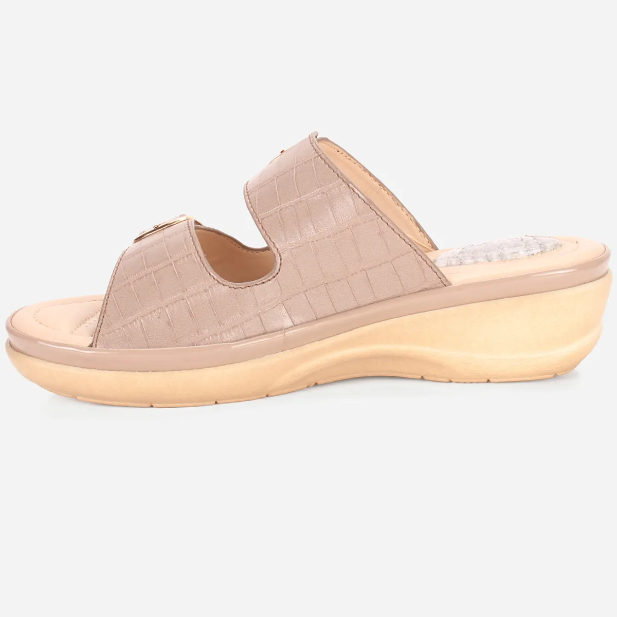Womens "ZITOPA" Comfy Everyday Casual Wedge Slippers
