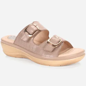 Womens "ZITOPA" Comfy Everyday Casual Wedge Slippers