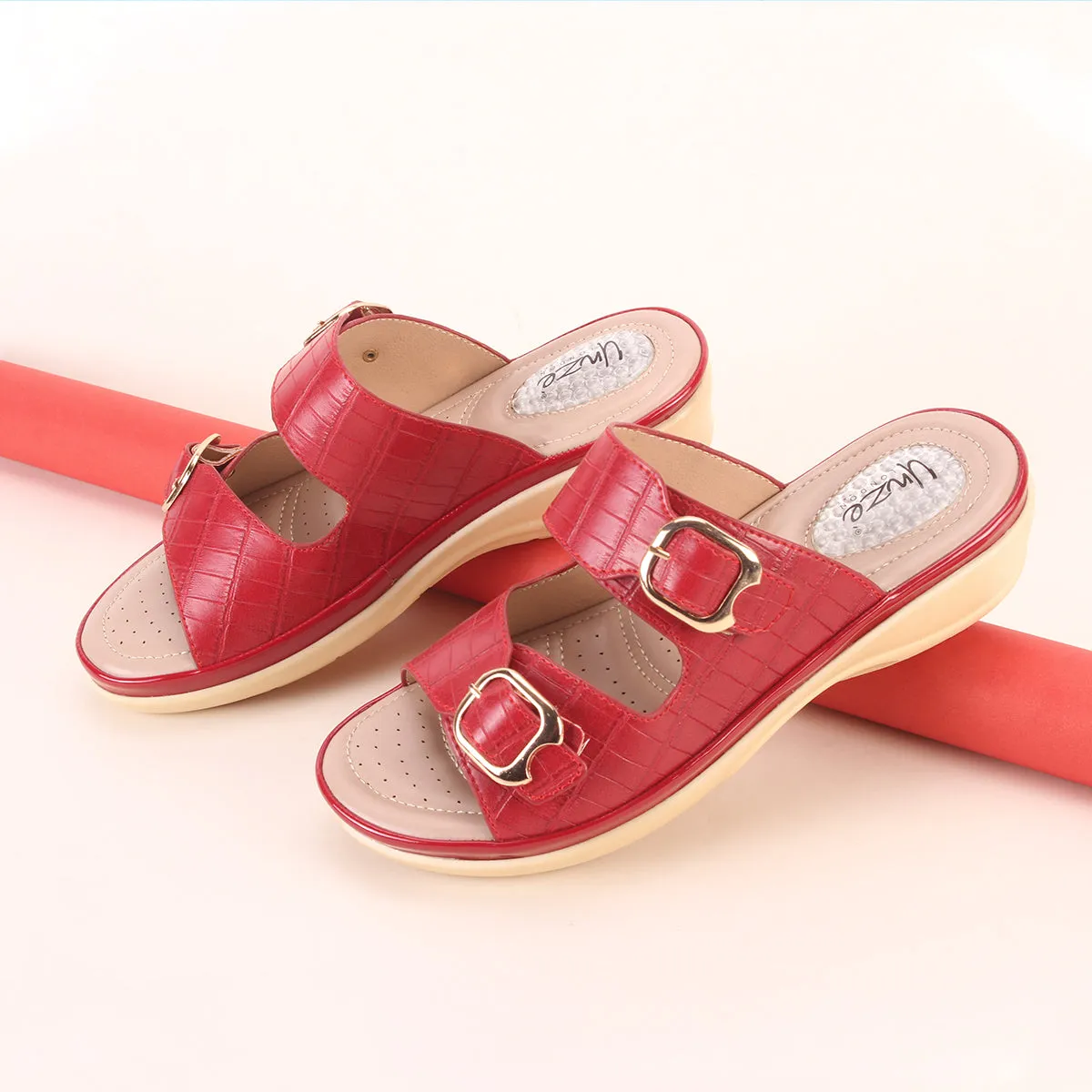 Womens "ZITOPA" Comfy Everyday Casual Wedge Slippers