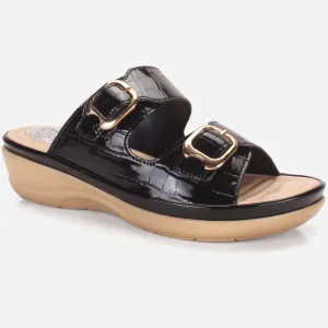 Womens "ZITOPA" Comfy Everyday Casual Wedge Slippers