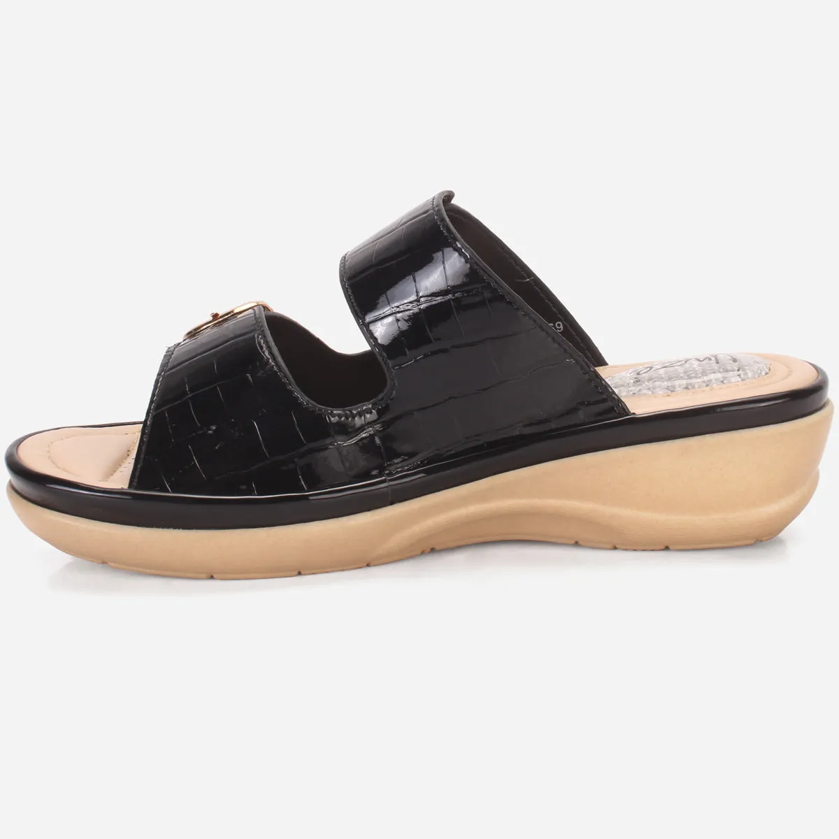 Womens "ZITOPA" Comfy Everyday Casual Wedge Slippers