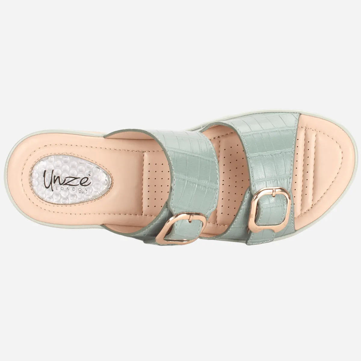 Womens "ZITOPA" Comfy Everyday Casual Wedge Slippers