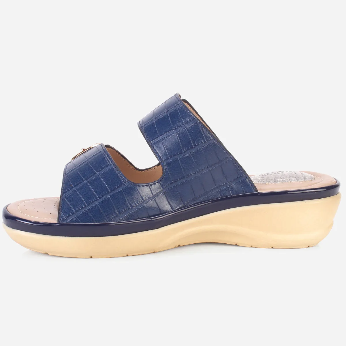 Womens "ZITOPA" Comfy Everyday Casual Wedge Slippers
