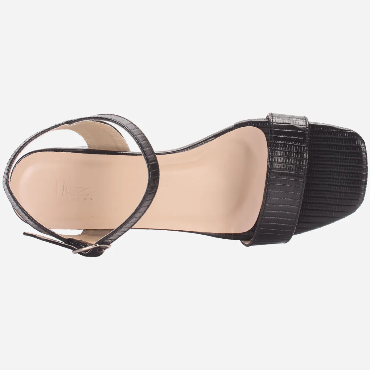 Womens "ZOYIA" Open Toe Block Heeled Sandals