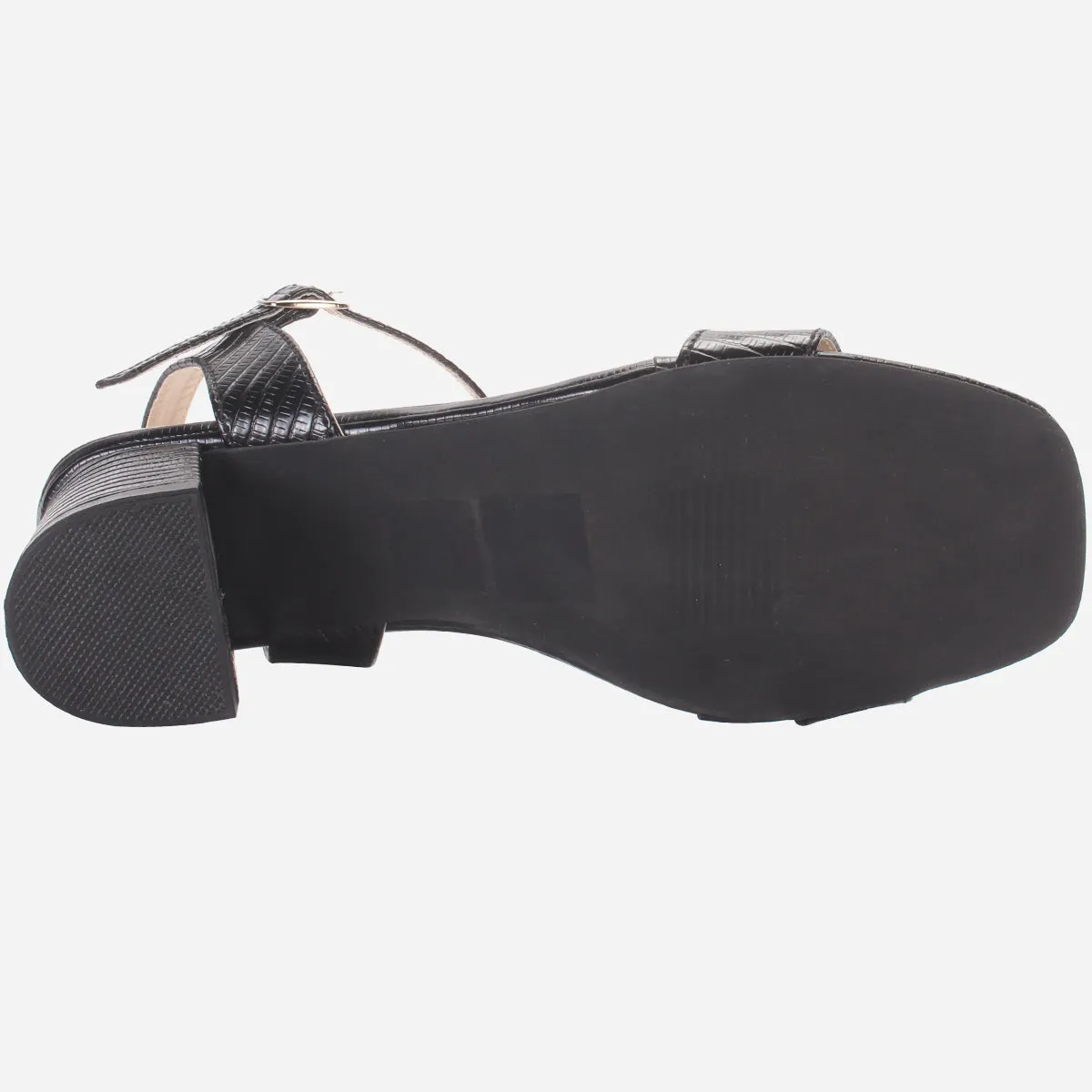 Womens "ZOYIA" Open Toe Block Heeled Sandals