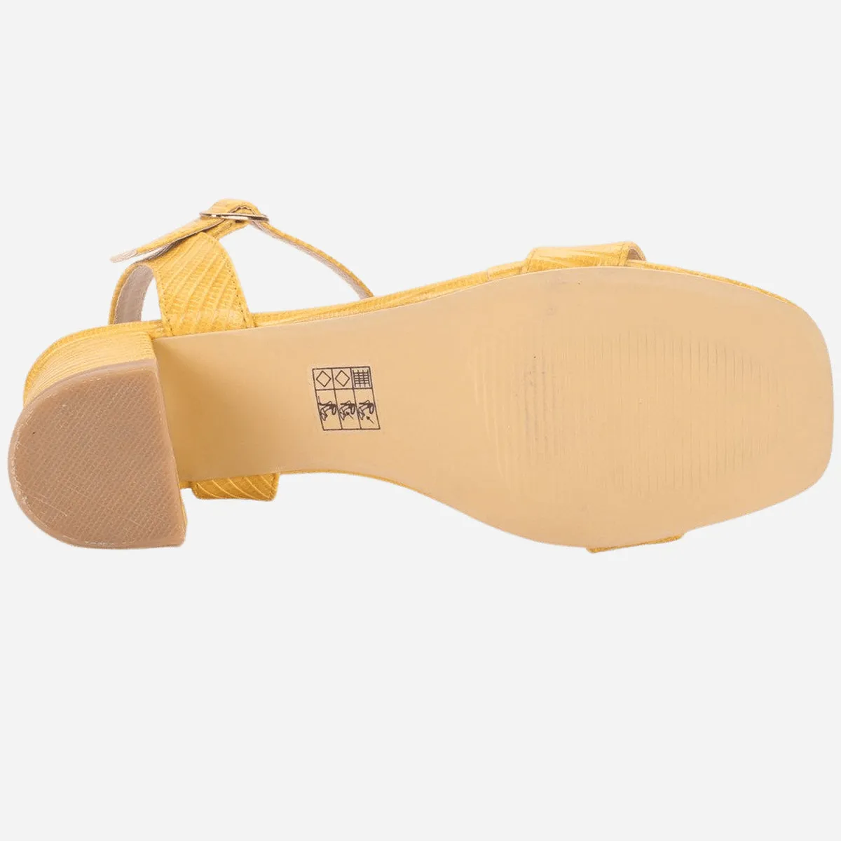 Womens "ZOYIA" Open Toe Block Heeled Sandals