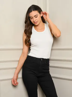 WOMEN'S SLEEVELESS RACEBACK BODYSUIT