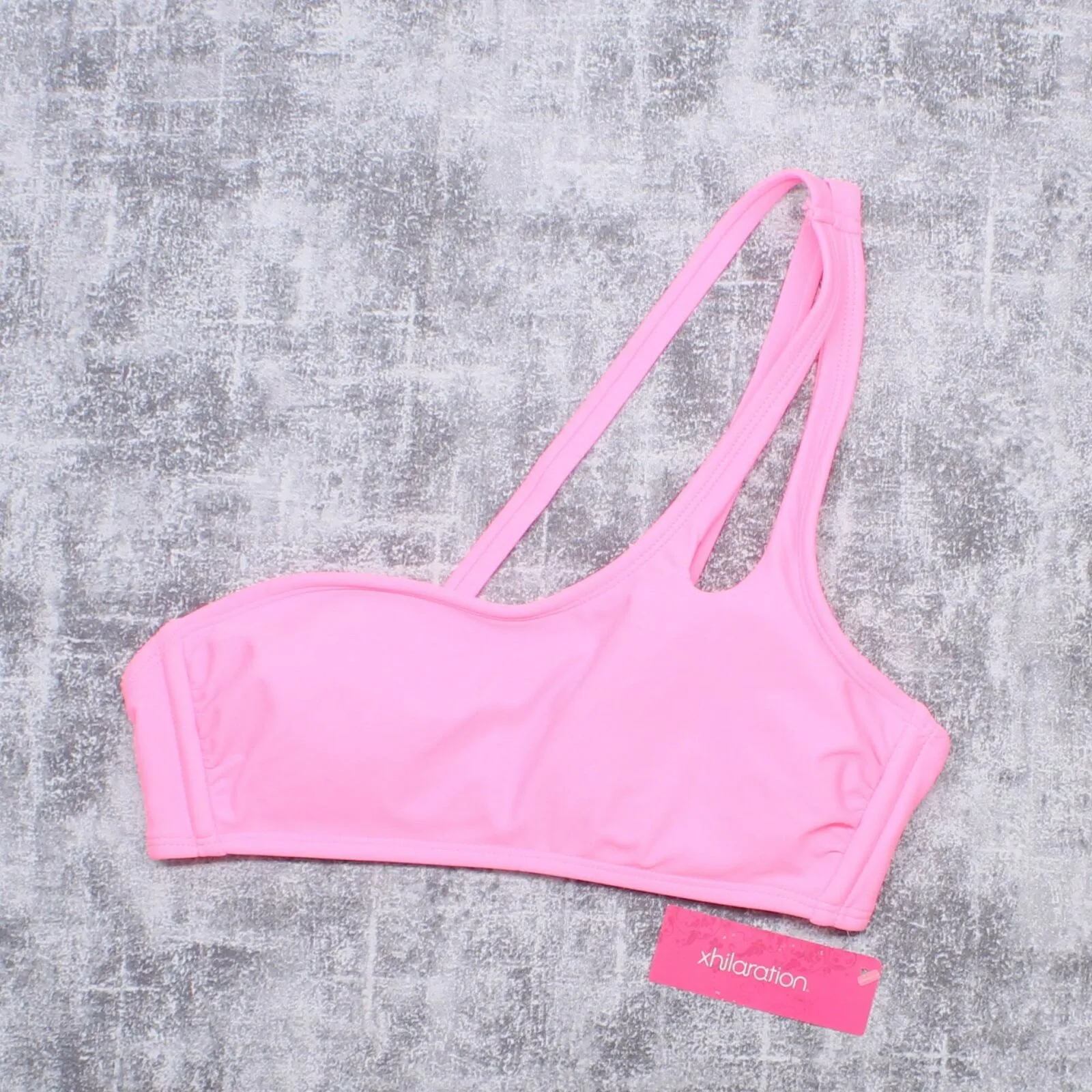 Xhilaration Women's One Shoulder Bralette Bikini Top