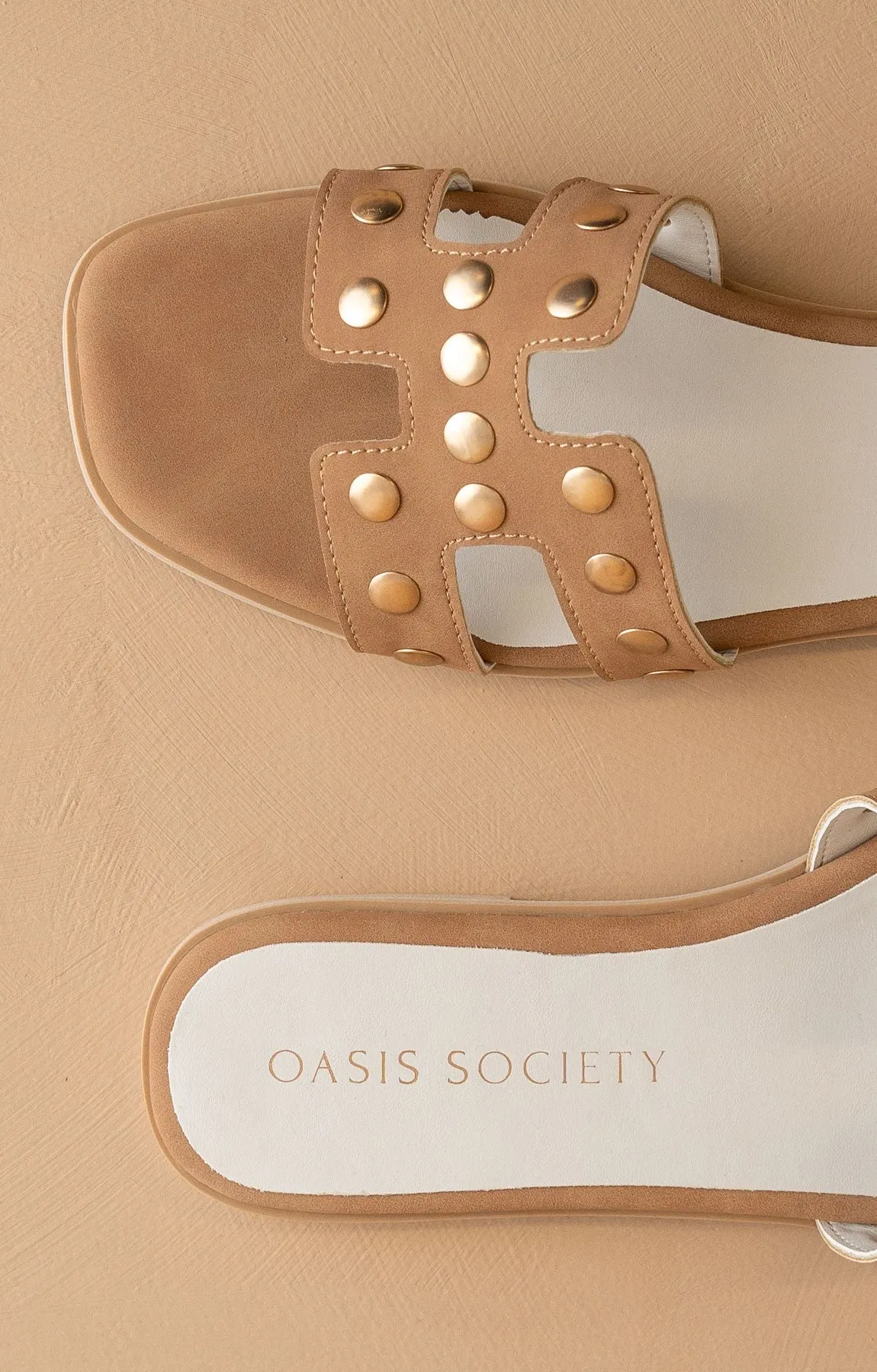 Zora Studded Slides